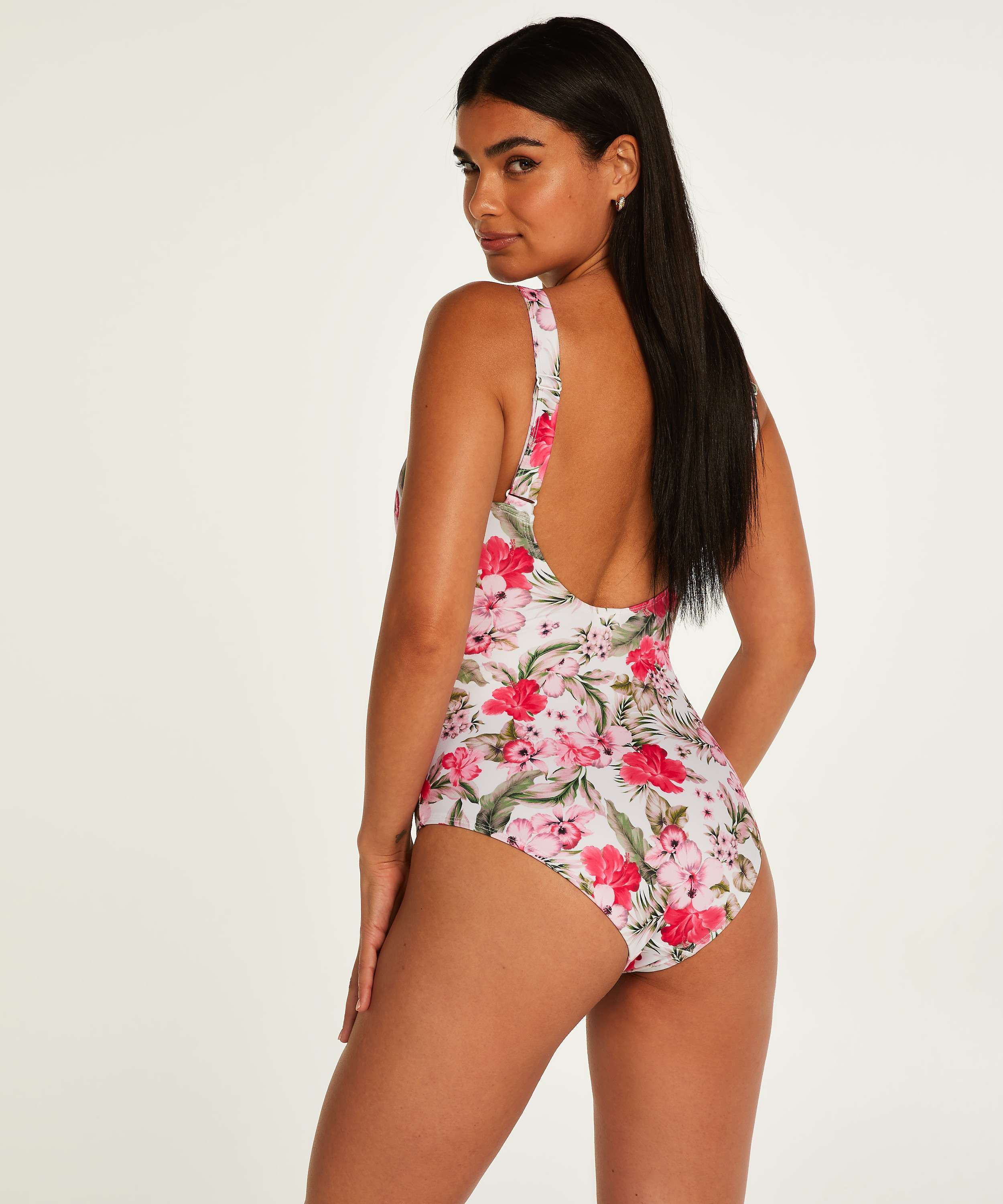 Baddräkt Tropic, Vit, main