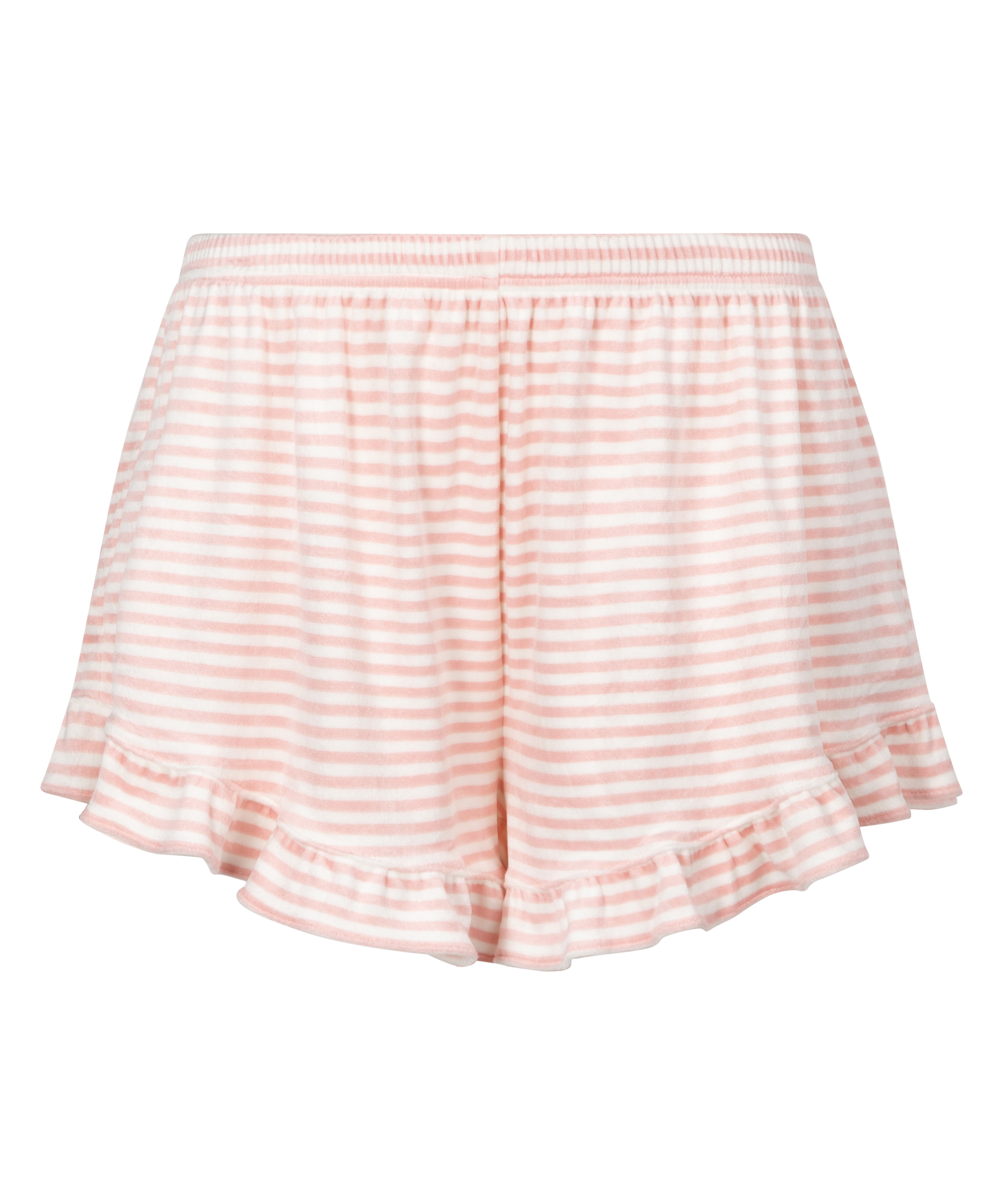 Shorts Sammetsvolang, Rosa, main