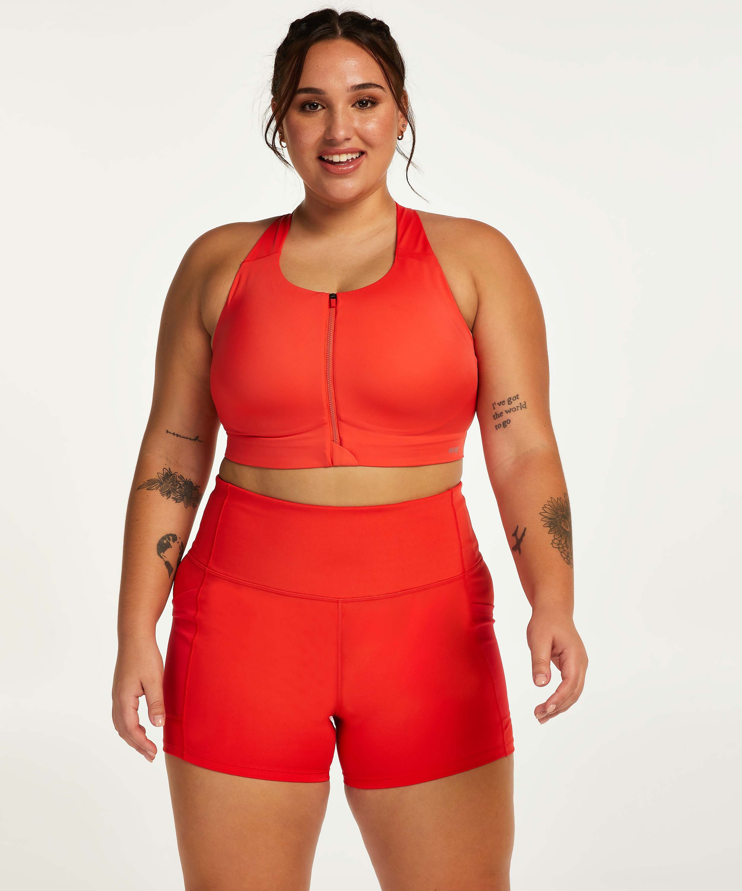 HKMX Sport-bh The Pro Athlete Nivå 3, Röd, main