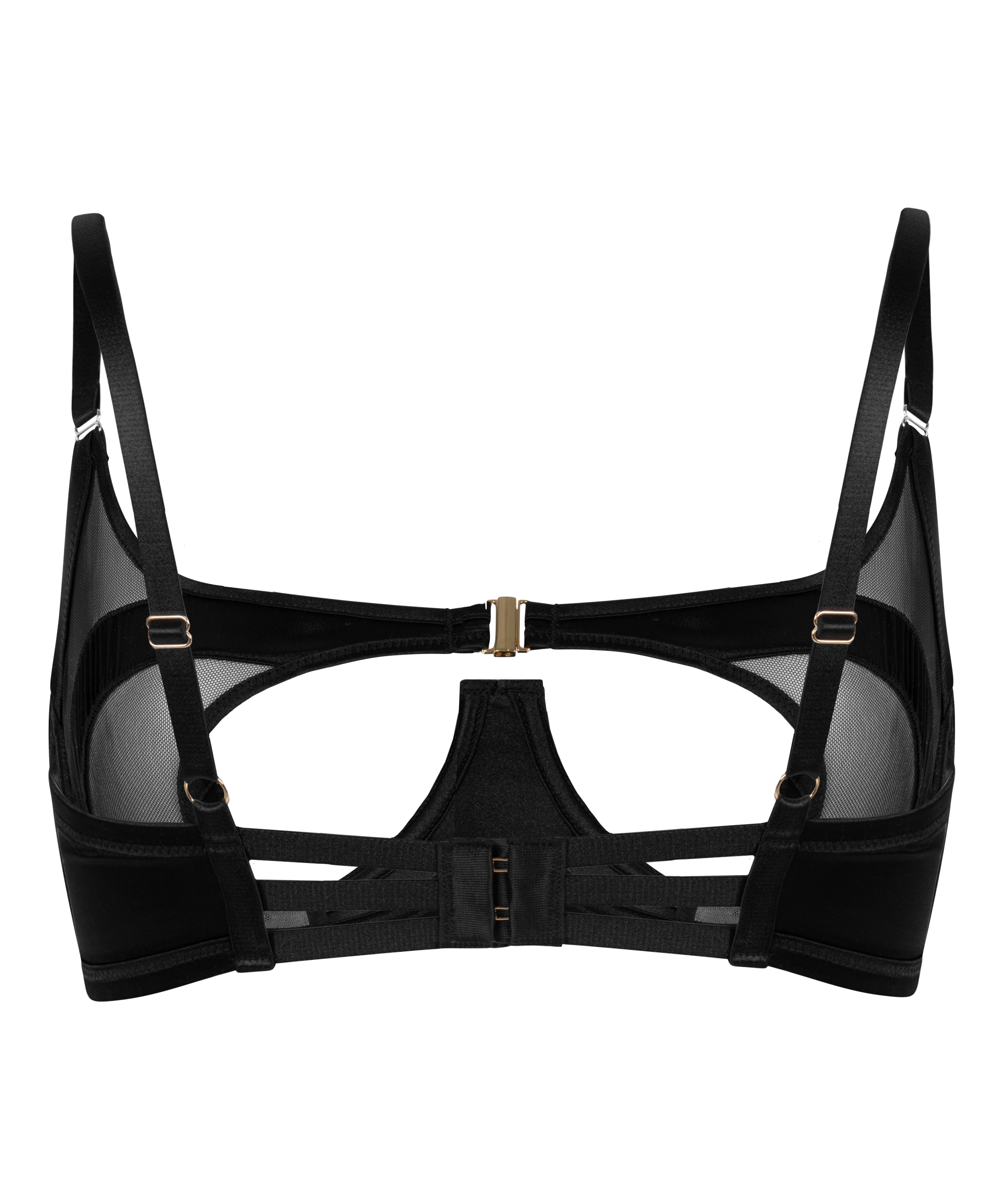 Vienna icke-formpressad bygel-bh, Svart, main