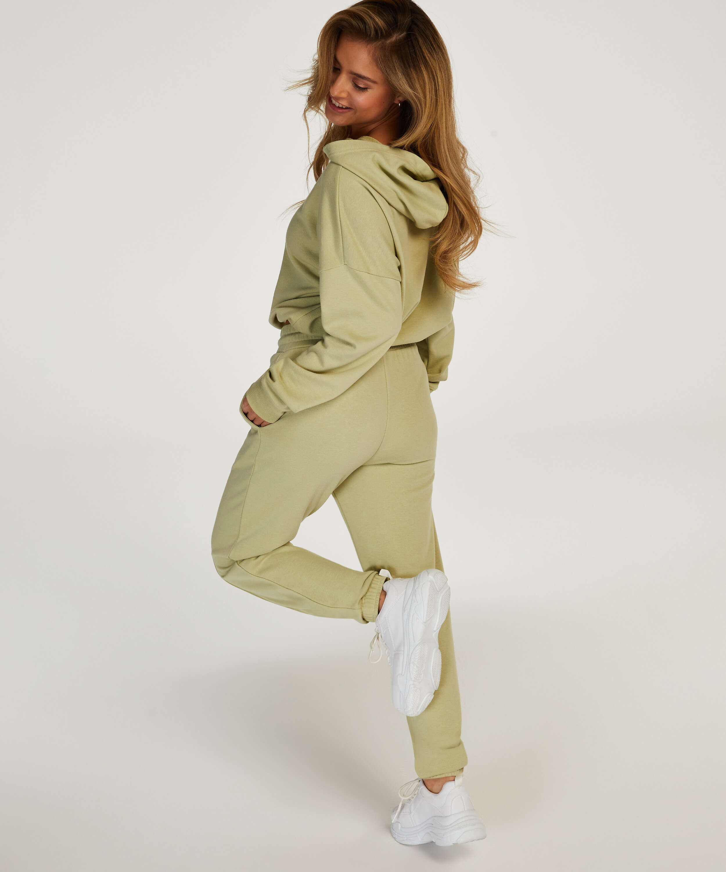 Snuggle Me mjukisbyxor, gr&ouml;n, main