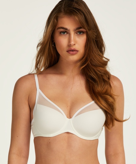 Mesh Padded underwired bra, Vit