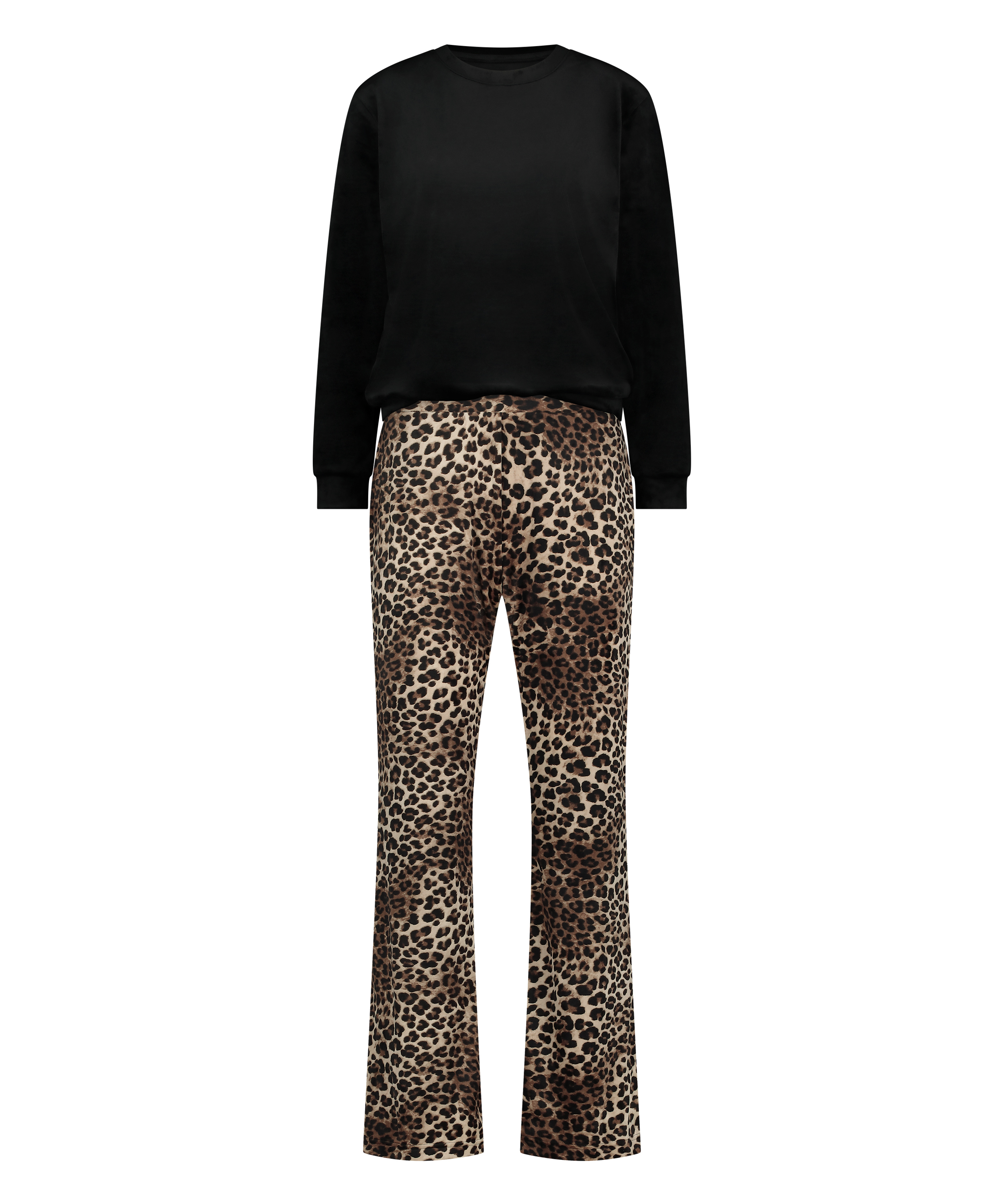 Pyjamaset med väska, Beige, main