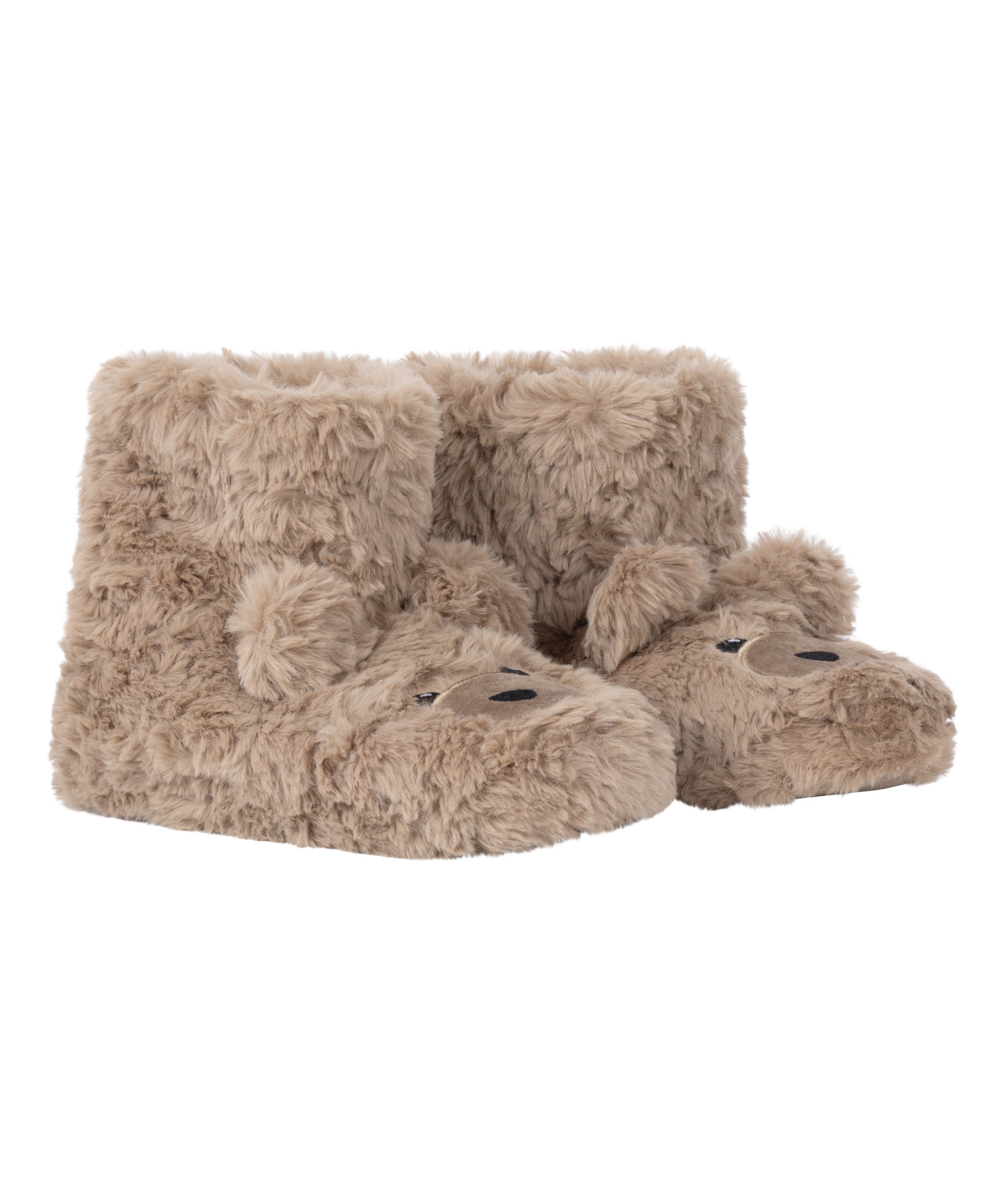 Tofflor Teddy Bear, Beige, main