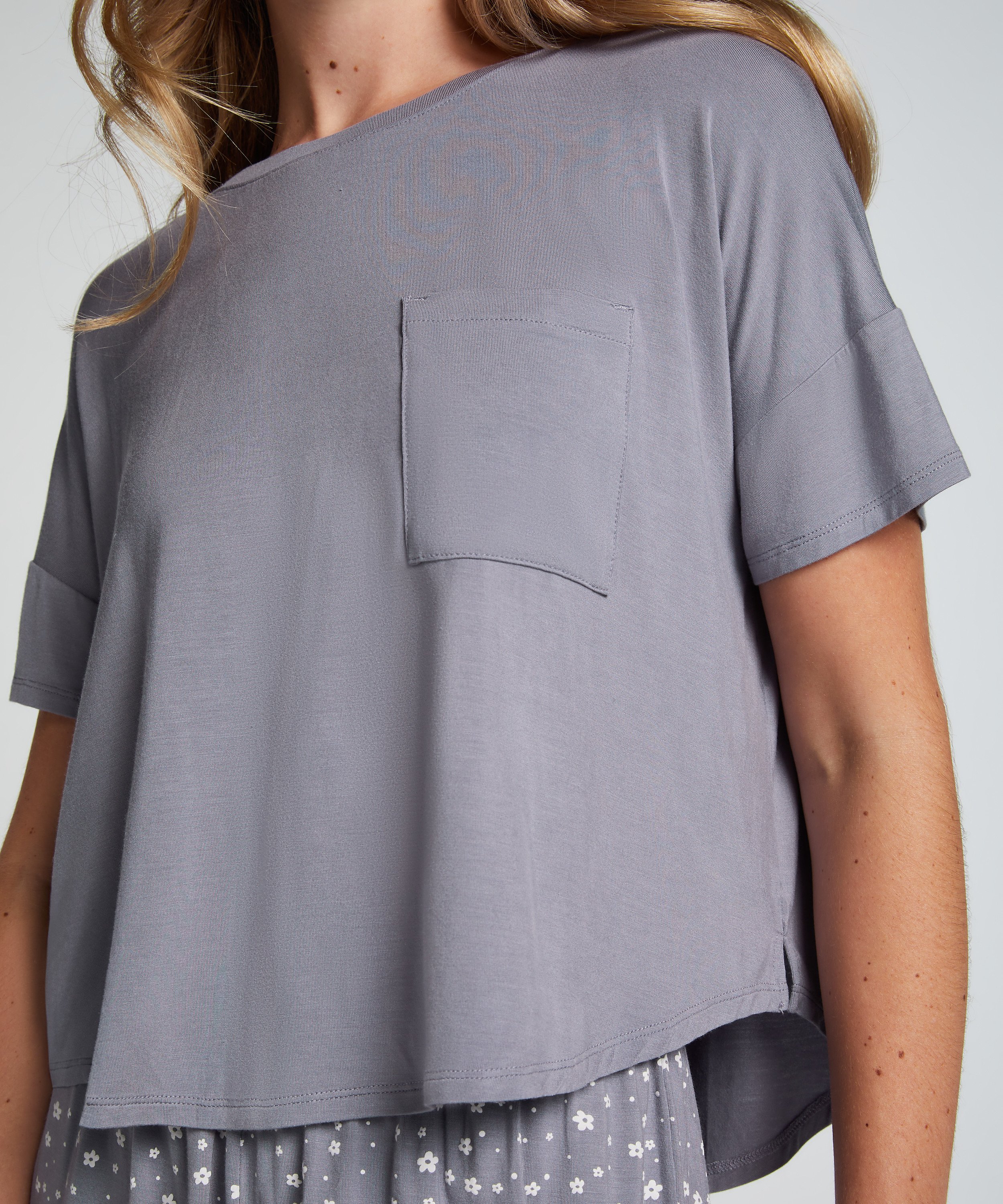 Kort pyjamasset, Lila, main