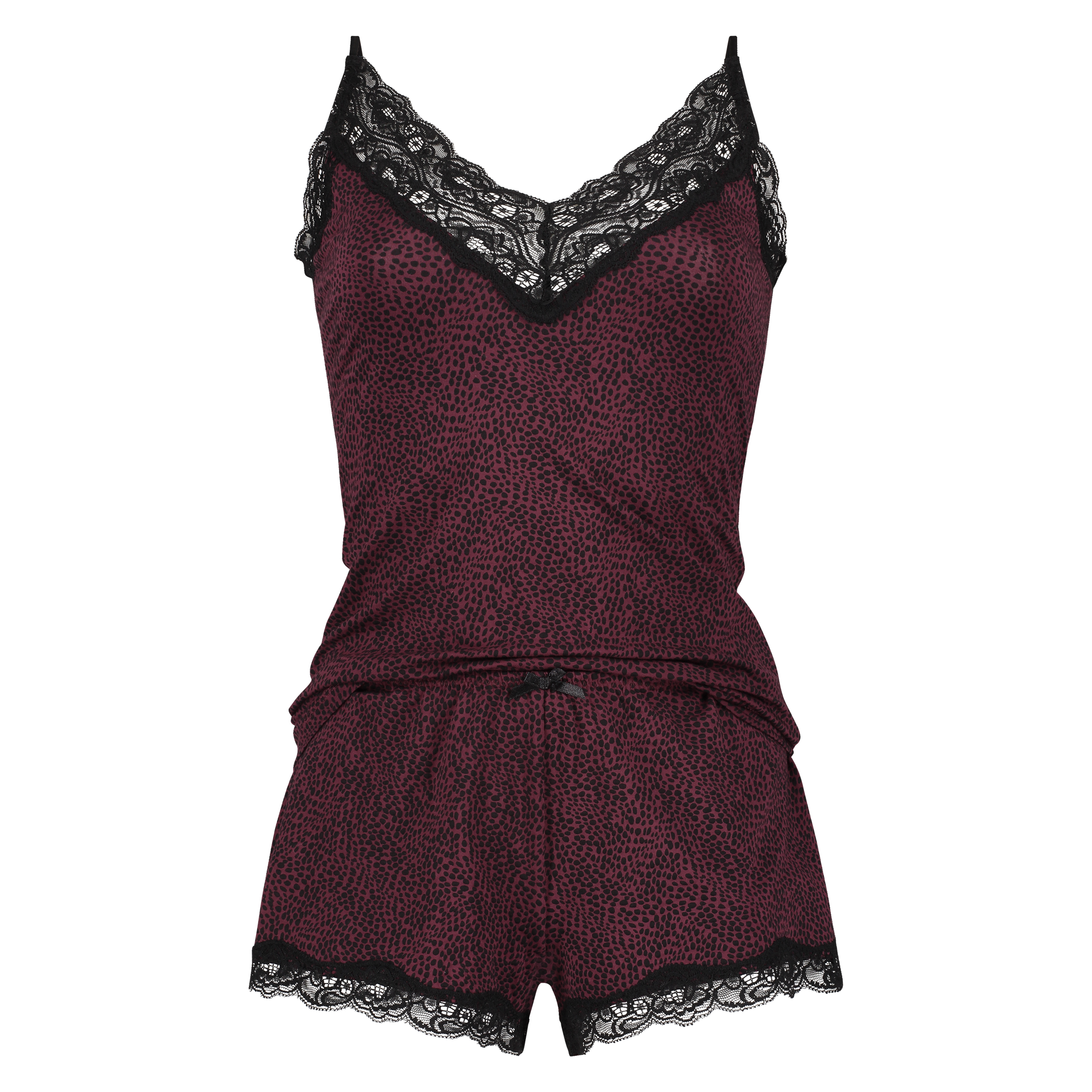 Pyjamasset, röd, main