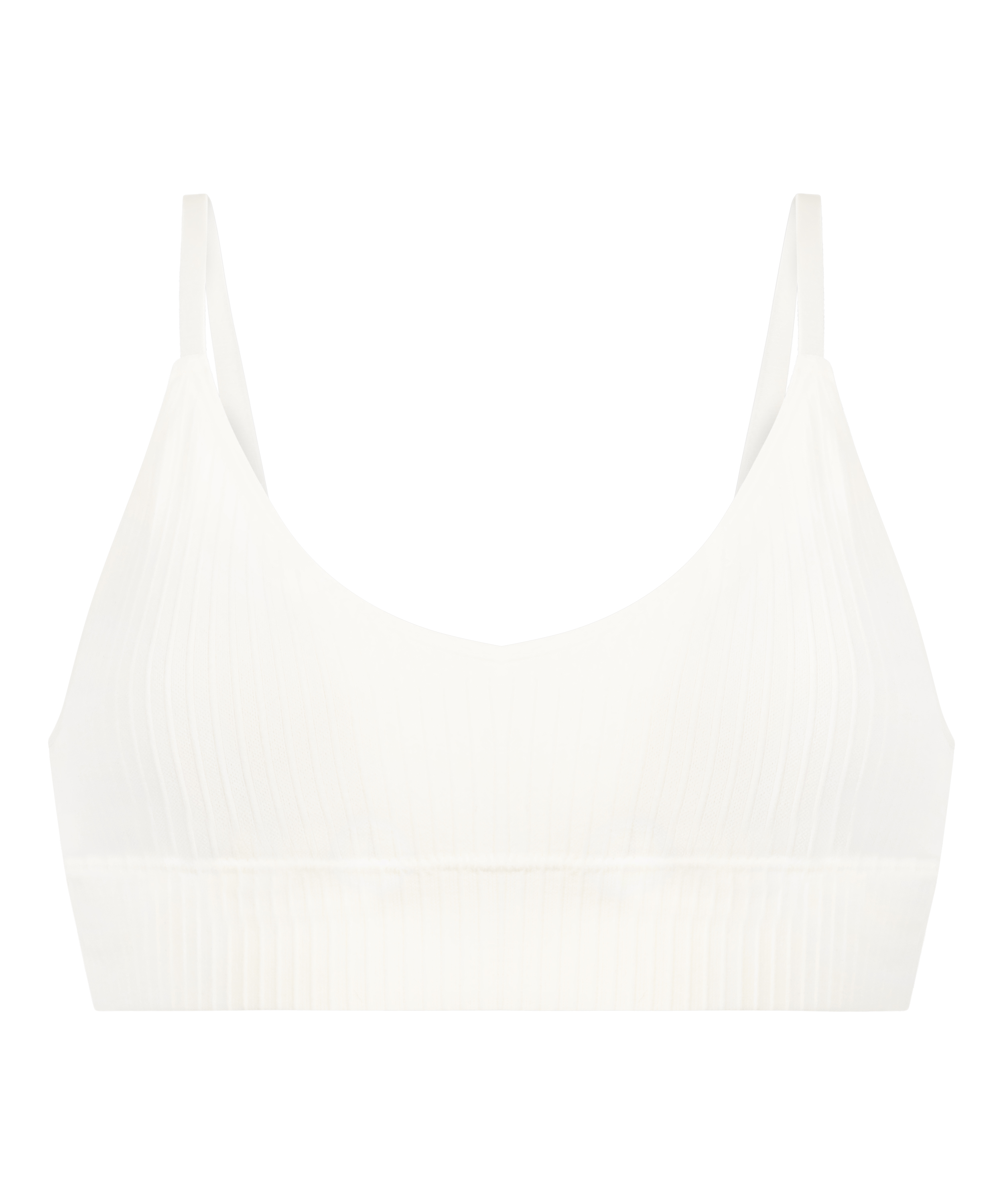 Bralette Dianne, Vit, main