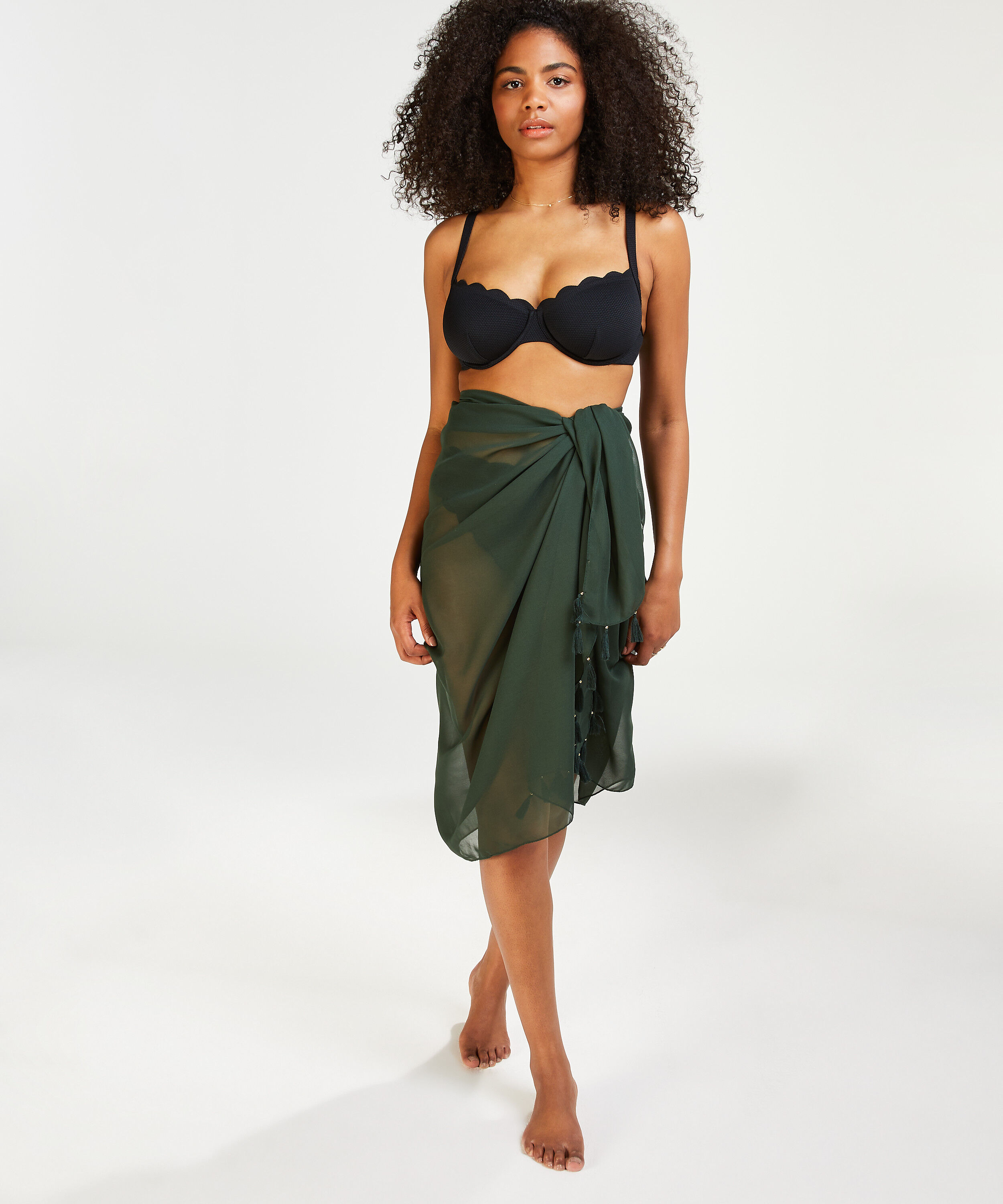 Strandkl&auml;nning Chiffon, gr&ouml;n