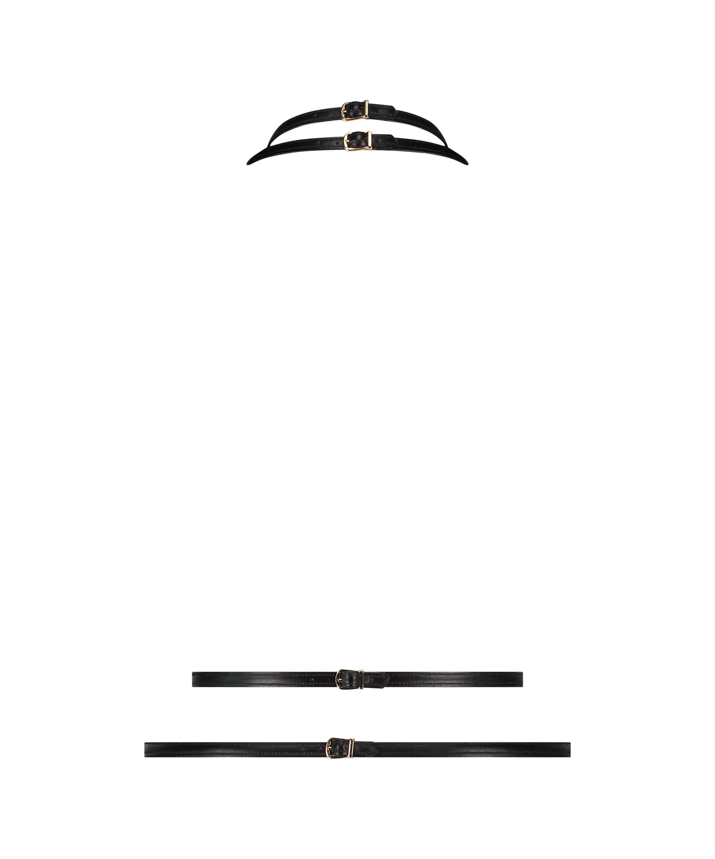 Private Sele i konstläder, Svart, main