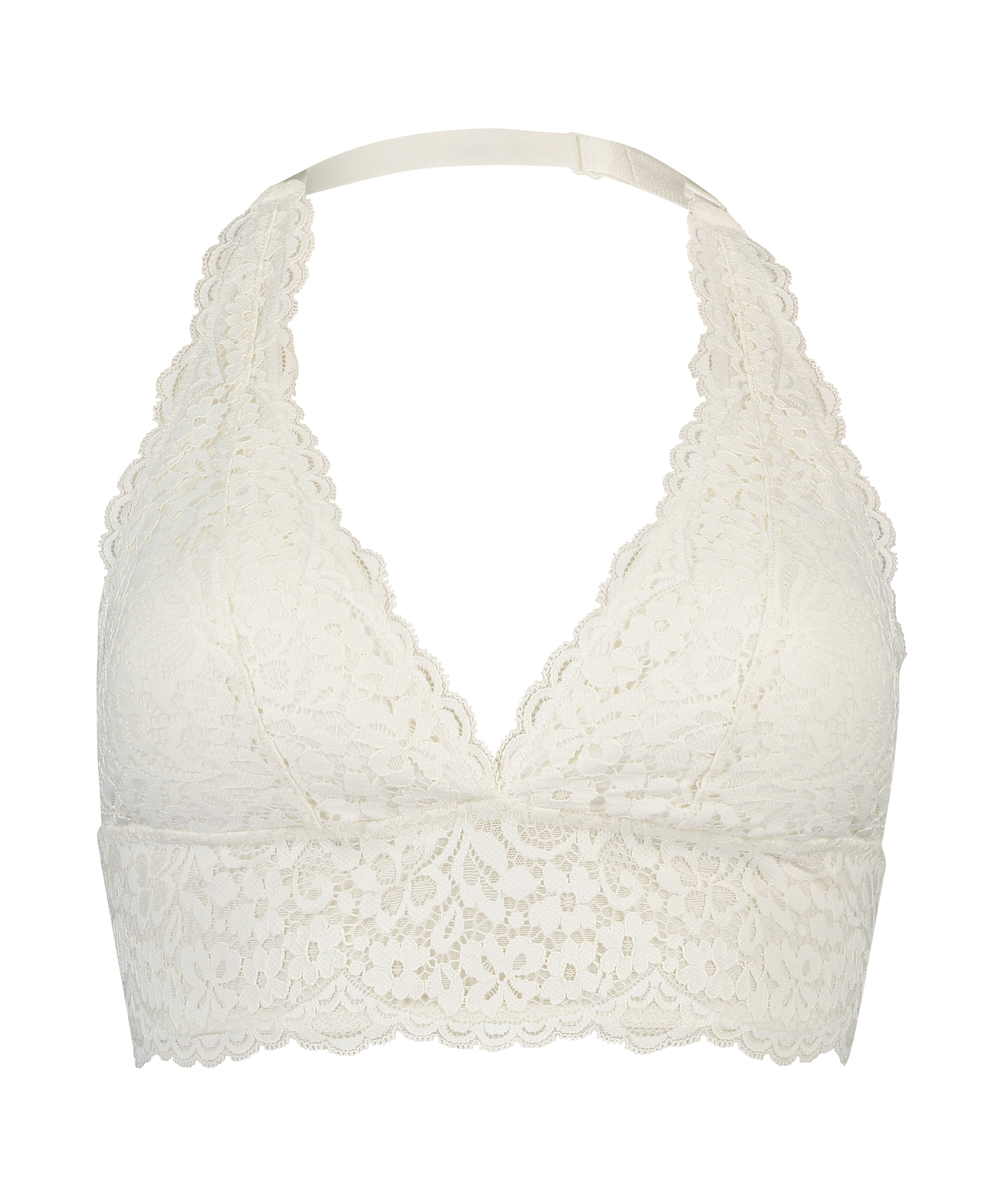 Bralette Rose, Vit, main