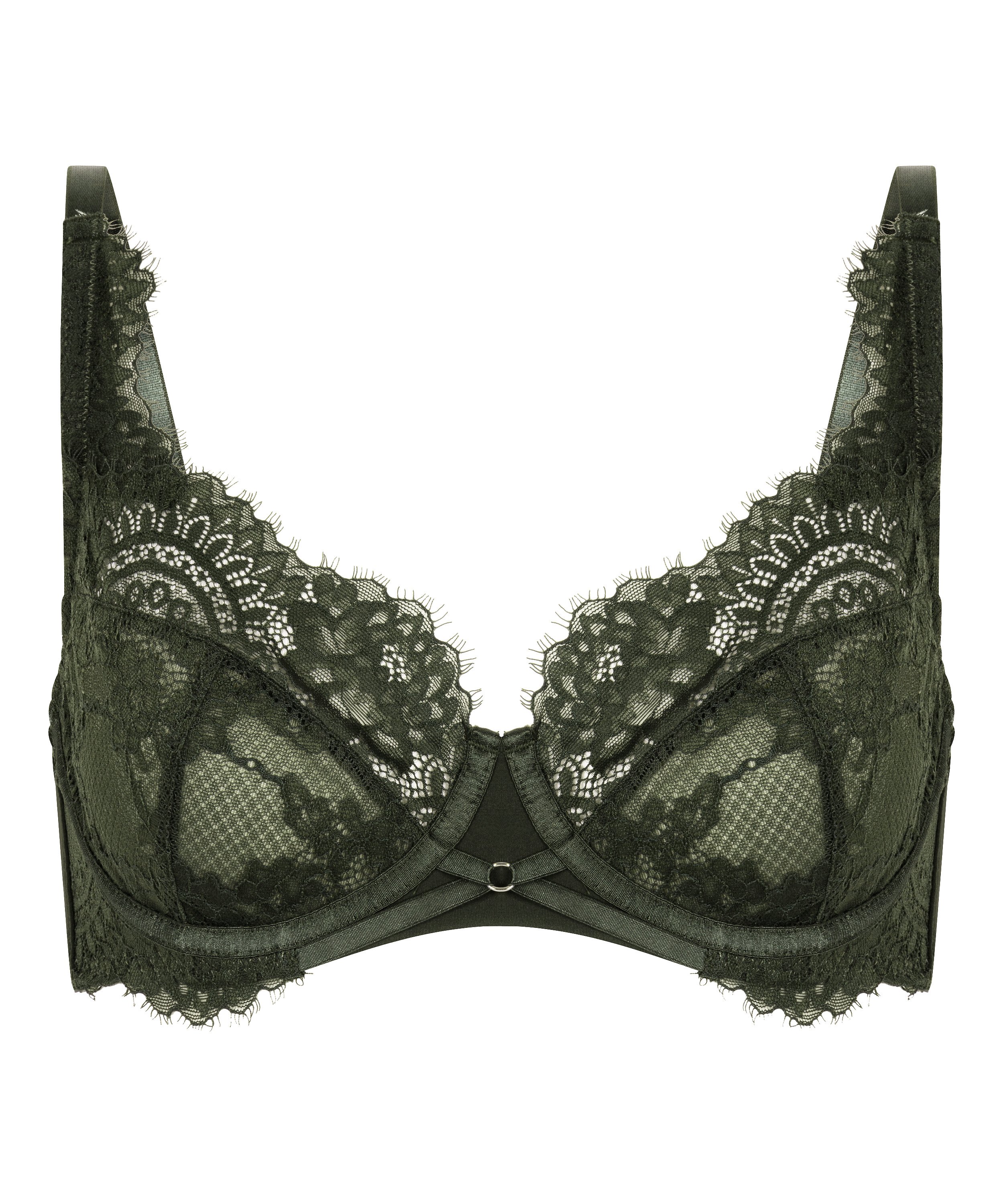 Amara icke-formpressad bygel-bh, Gr&ouml;n, main