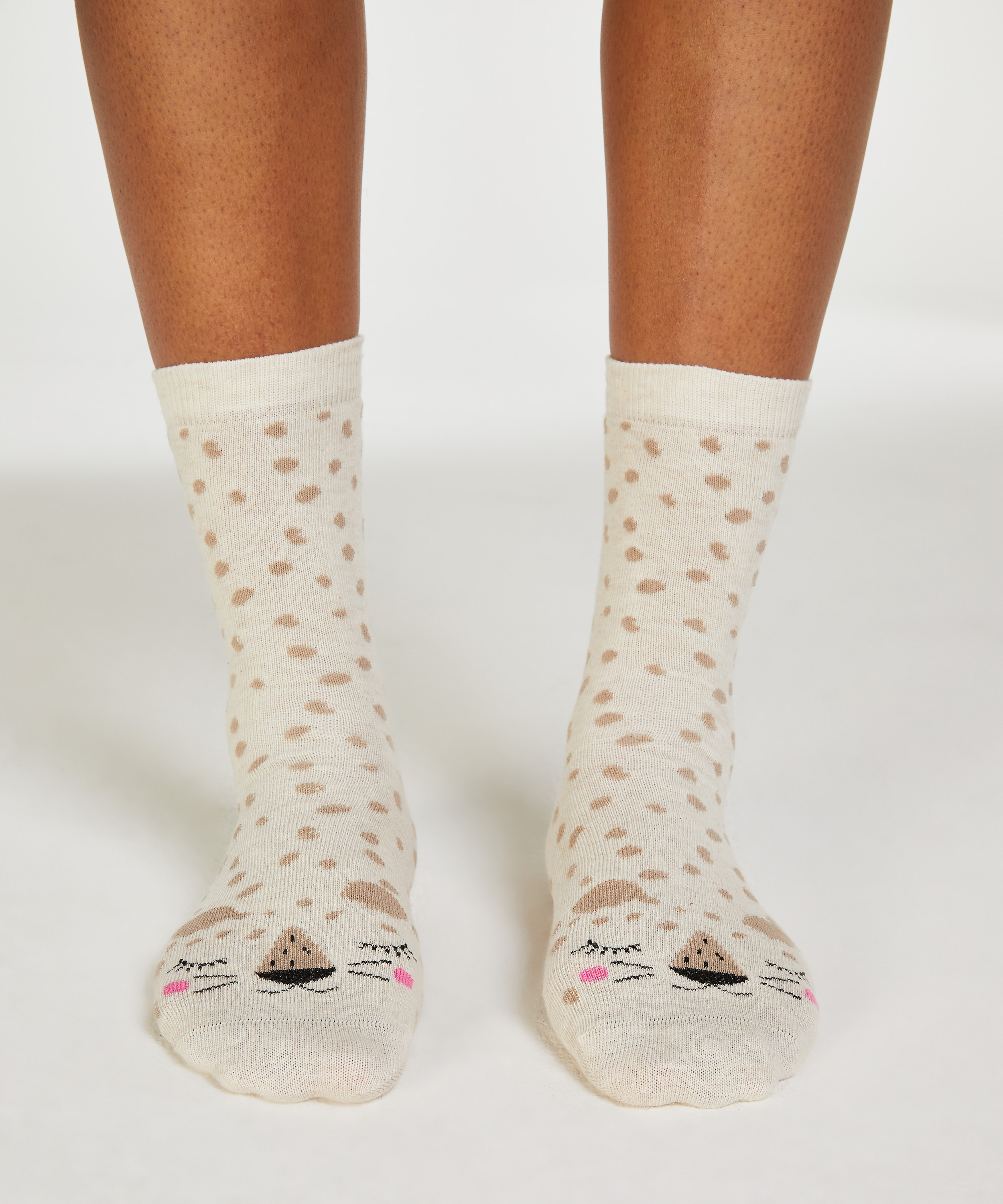 2 Par Strumpor, Vit, main