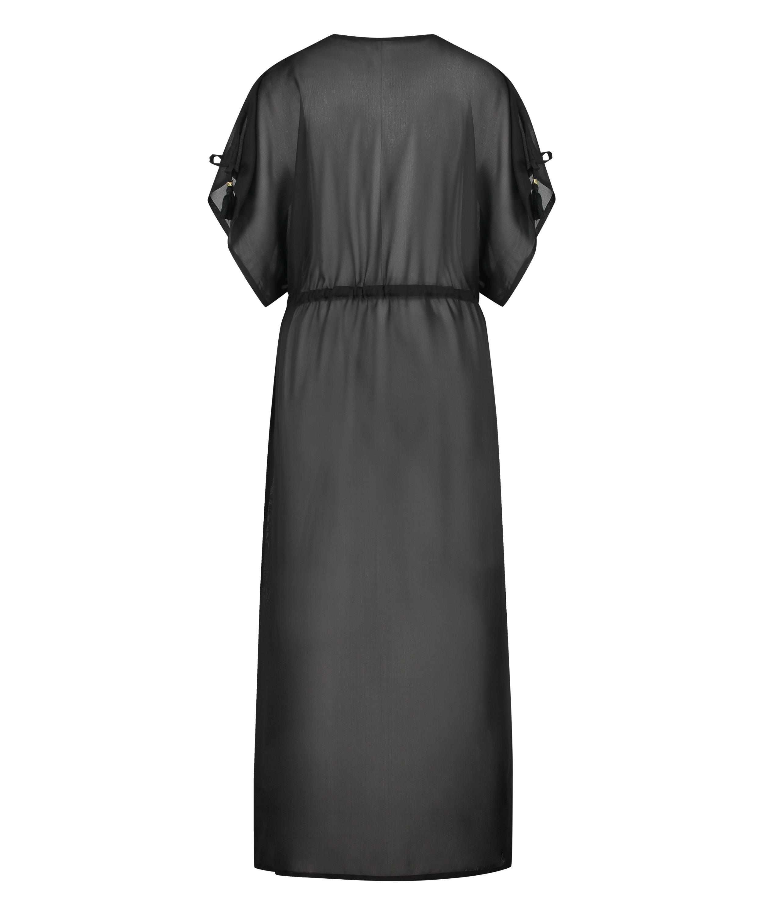 Sheer Kimono, Svart, main