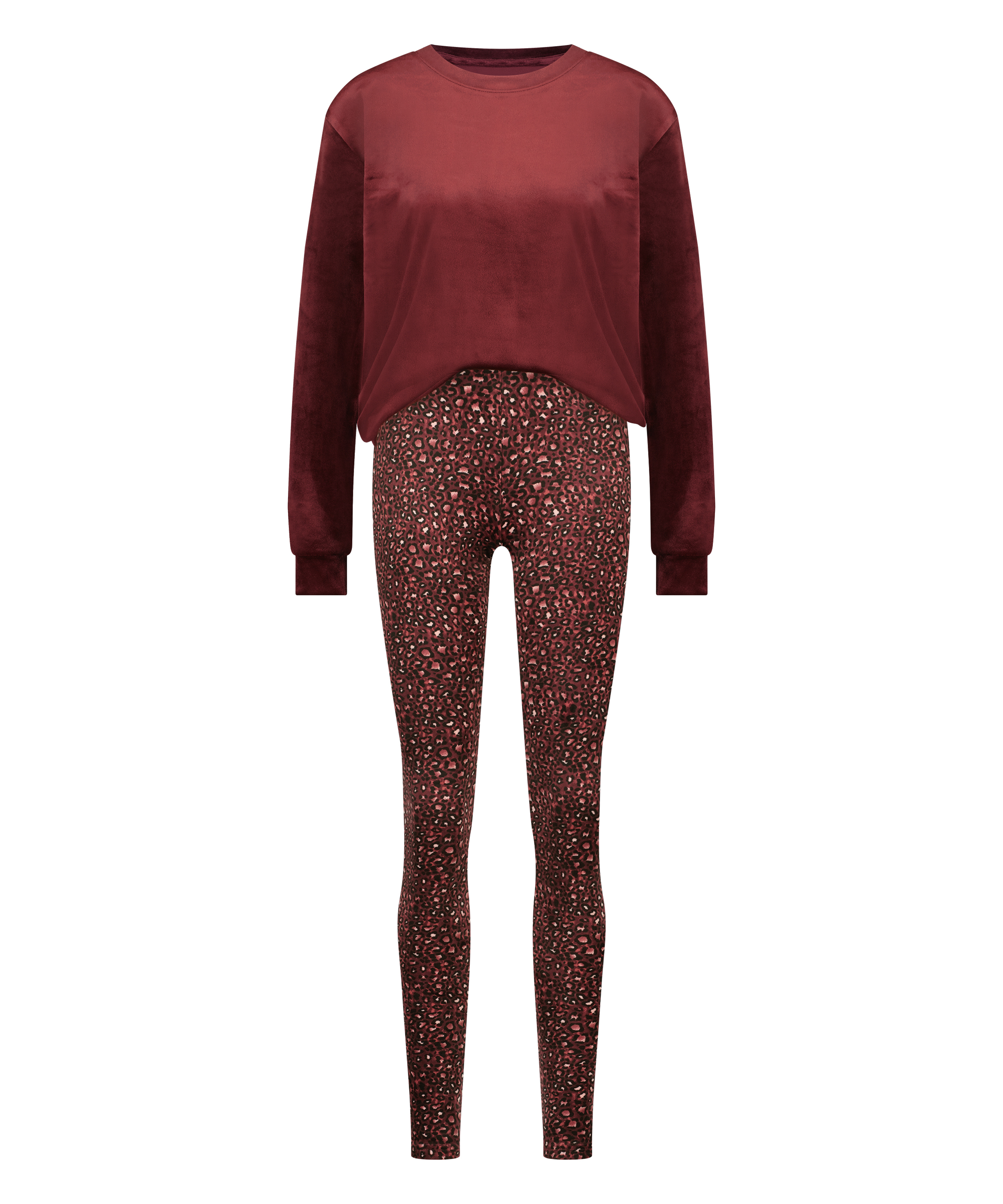 Pyjamaset med v&auml;ska, Lila, main