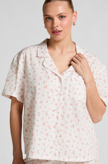 Hunkemöller Pyjamasjacka Vit