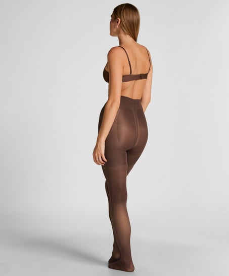 Strumpbyxor 40 Denier Total Lift & Shape, Brun