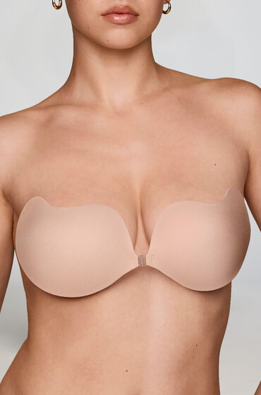 Hunkemöller Lågt skuren bh Beige — produktbild