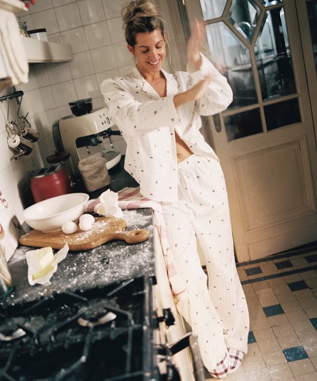 Petite Pyjamasbyxa Mistel, Vit