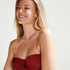 Formpressad bh med bygel och push-up Cali Doutzen kupa A-E, R&ouml;d