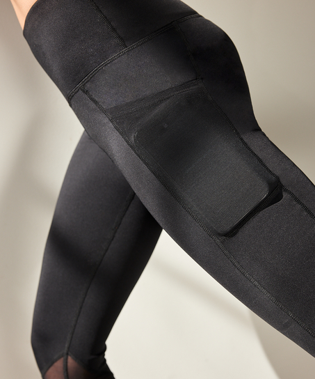 HKMX Oh My Squat sportleggings med hög midja, Svart