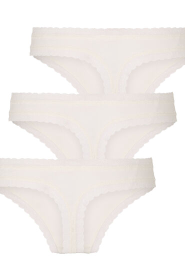 Hunkemöller Multipack Bomullsstrings trosor dam – bild 2