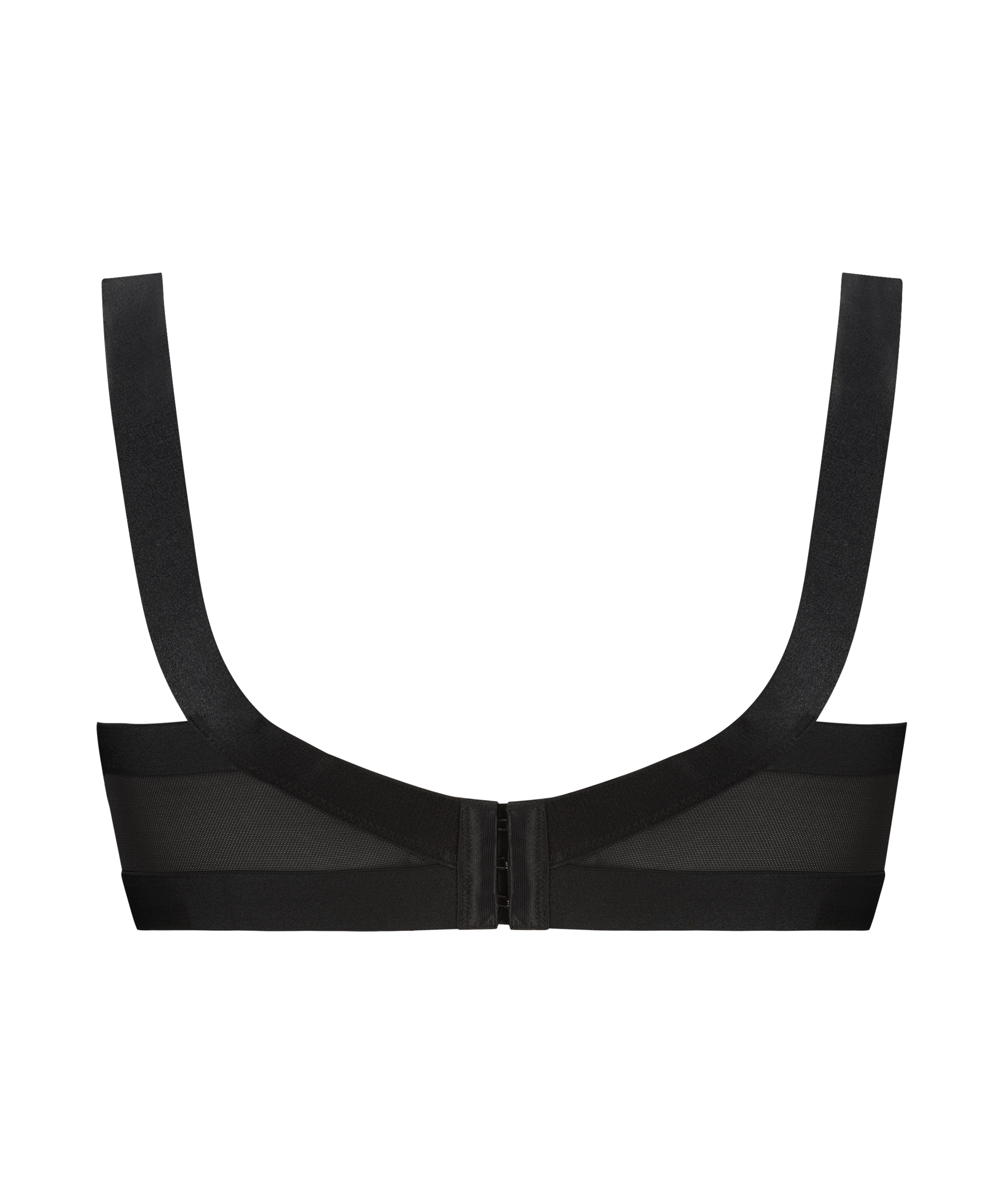 Icke-formpressad bygel-bh Donna Sparkle, Svart, main