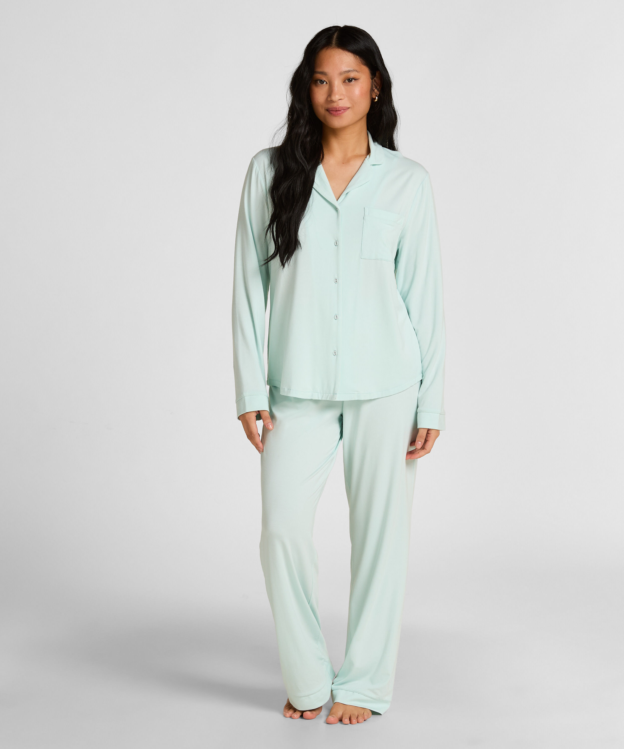 Jerseybyxor Essential, Blå