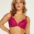 Reeva formpressad bygel-bh med push-up, Rosa