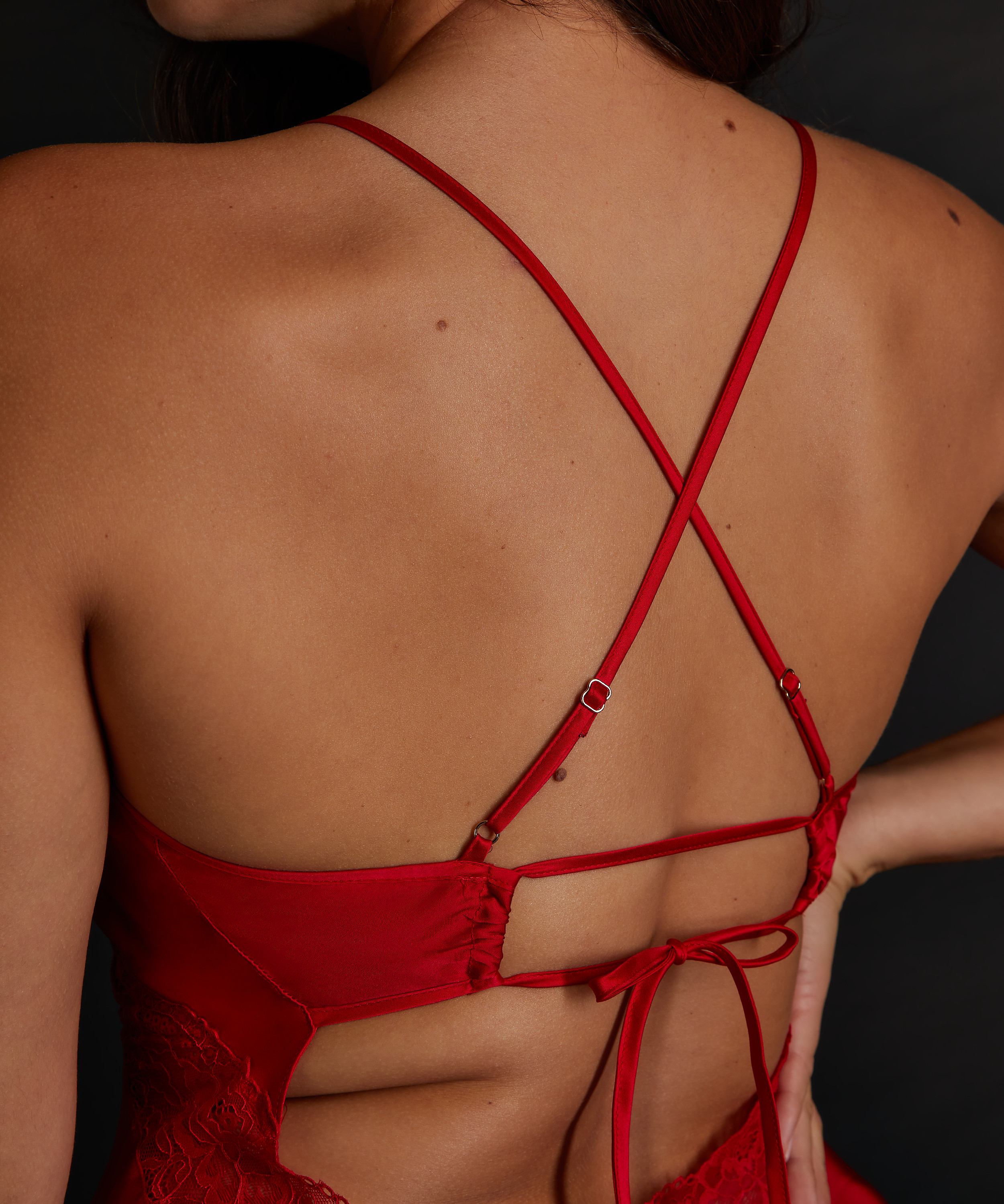 Nina – Underklänning, röd, main