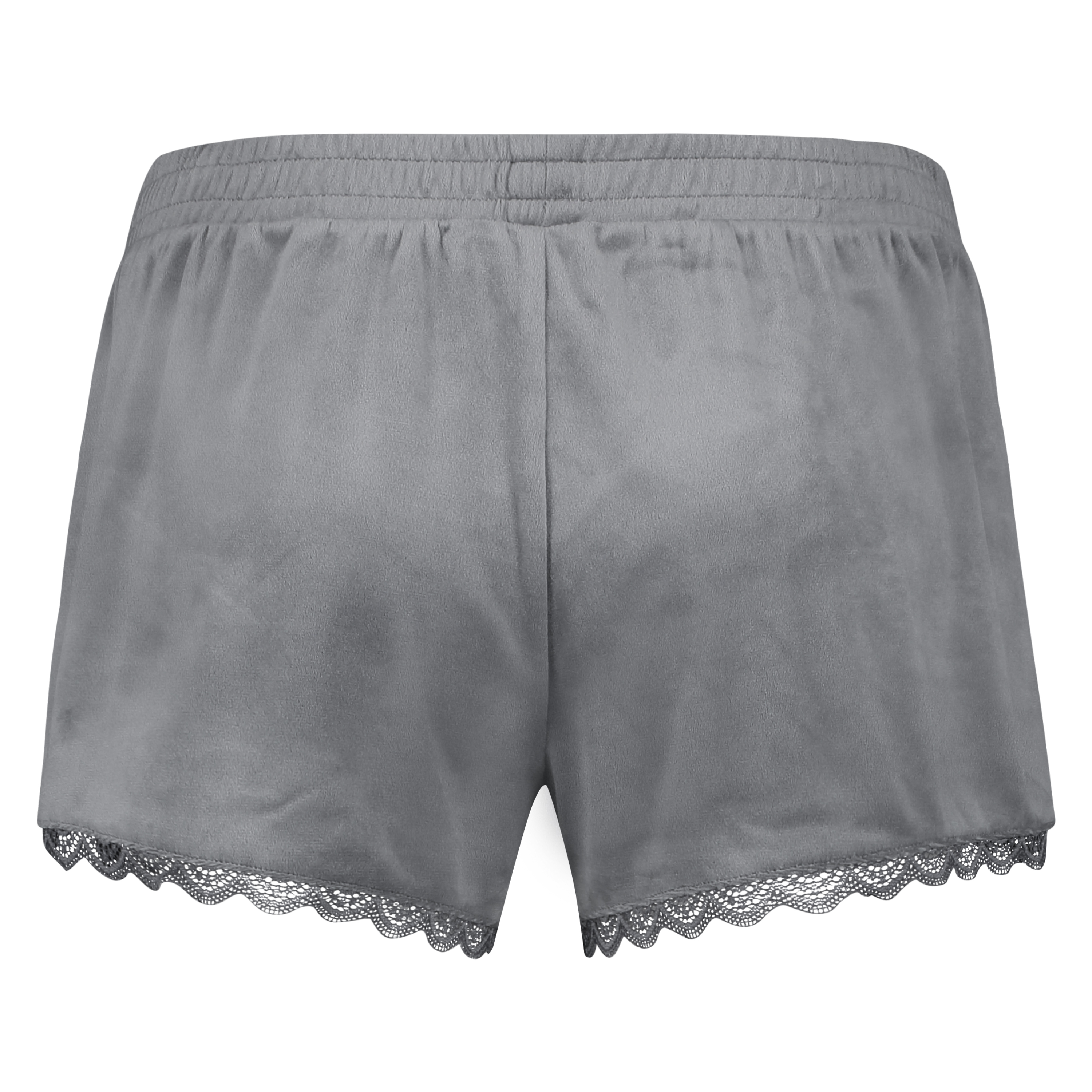 Shorts Velour Lace, Gr&aring;, main