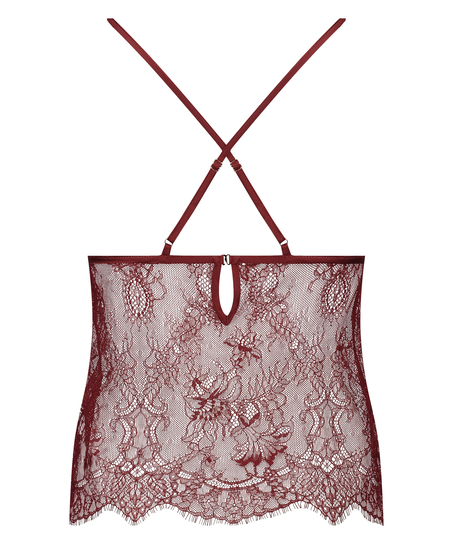 Cami Lace Delphine, Röd