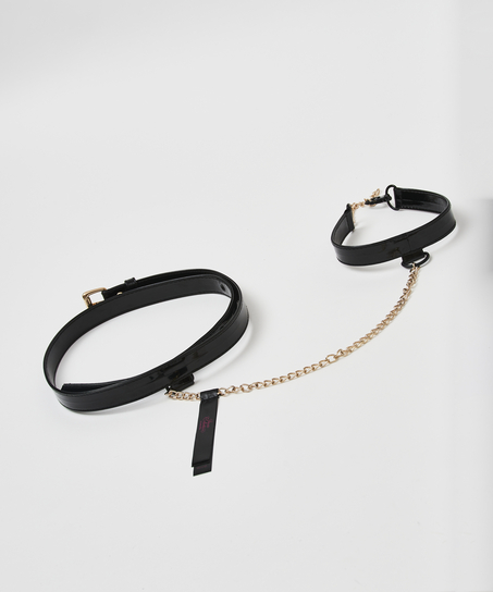Body harness choker från vår Private Collection, Svart