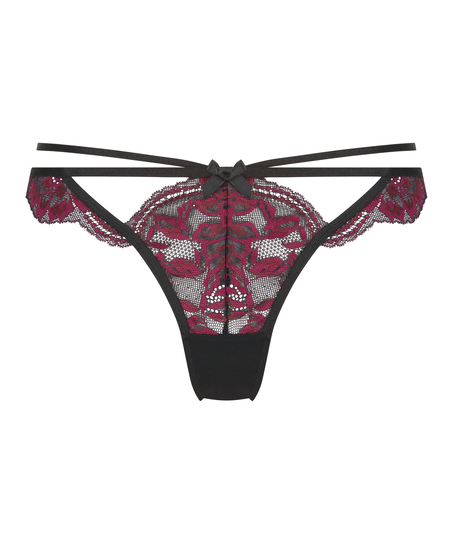 Priya stringtrosa, Svart