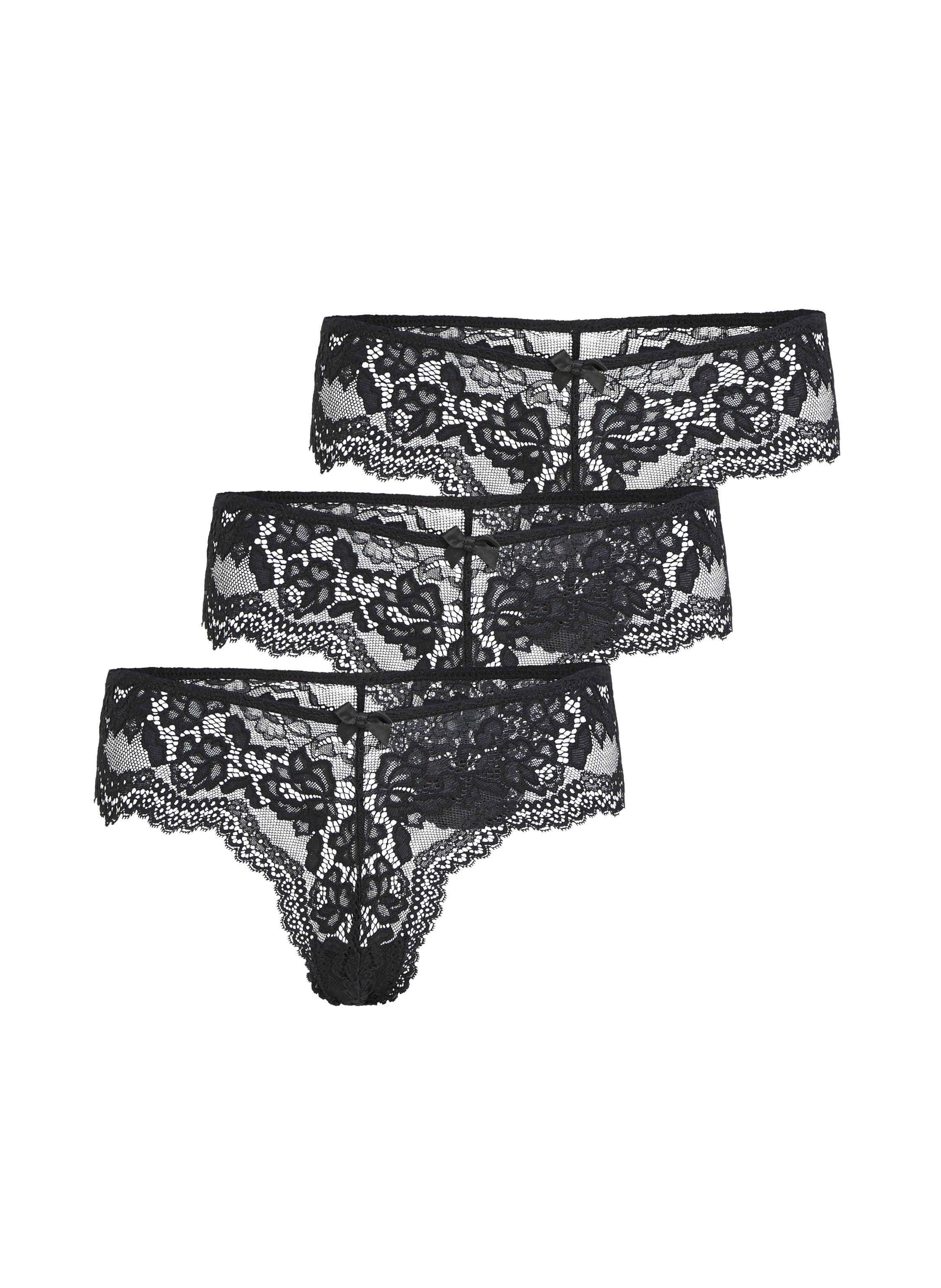 3-pack Chelsea braziliantrosa, Svart, main