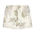 Satin pyjamasshorts, Vit