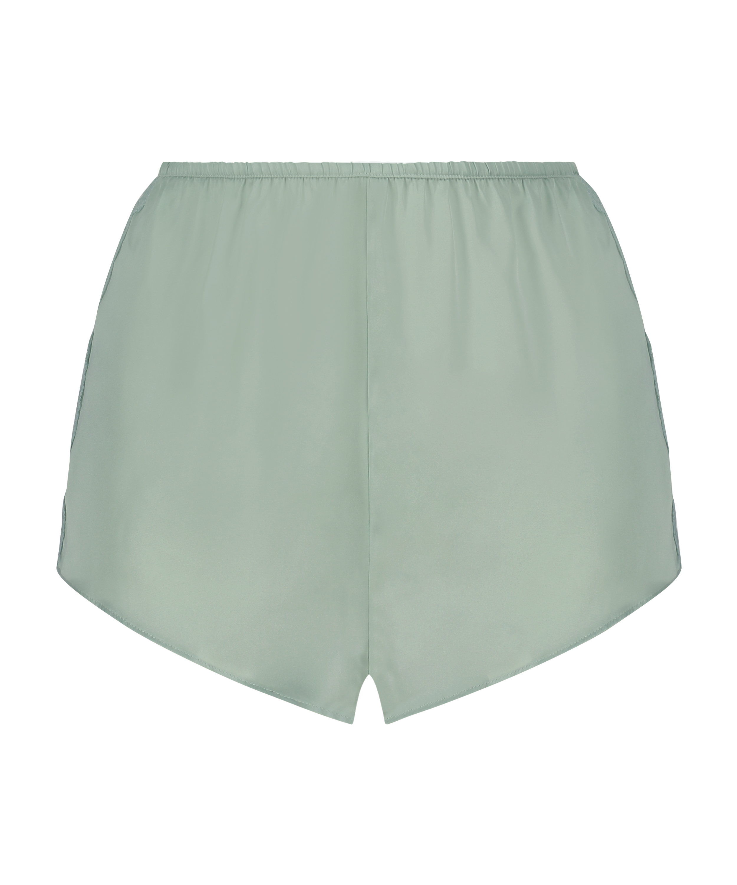 Pyjamasshorts Satin Marcela, grön, main