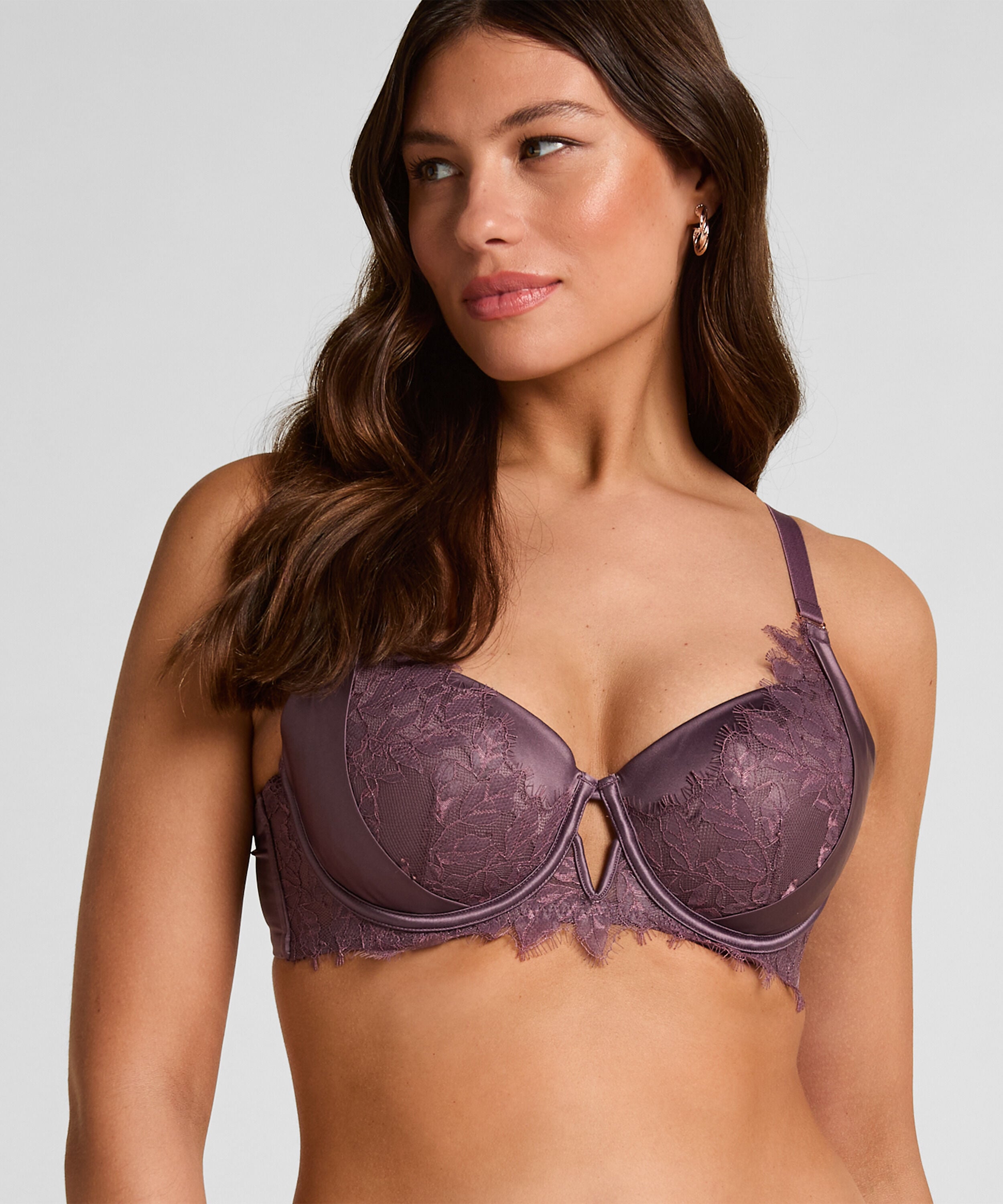 Malou Padded Bygel-BH, Lila