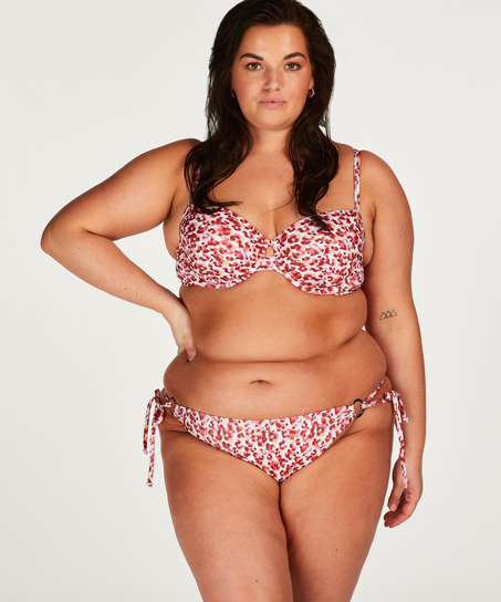 Formpressad bikini&ouml;verdel med bygel Tobago, Vit