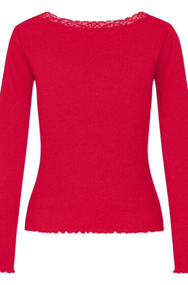Hunkemöller Jersey Topp med Spets dam – bild 6