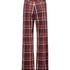 Tall Pyjamasbyxor i velour, R&ouml;d