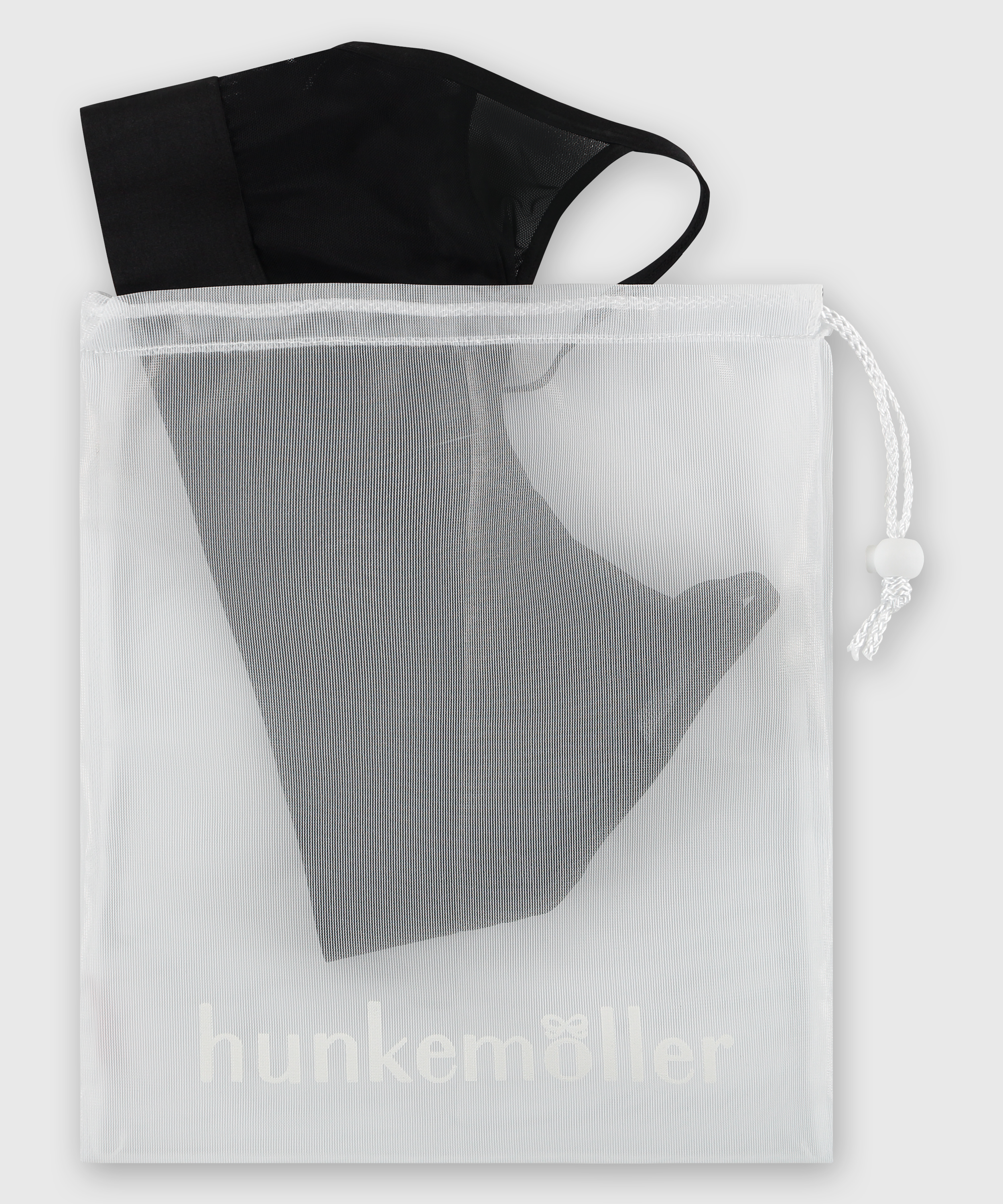 Tvättpåse snöre, Vit, main