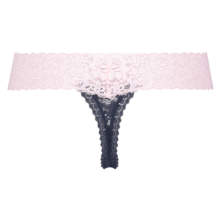 Extra l&aring;g stringtrosa V-shape, Bl&aring;