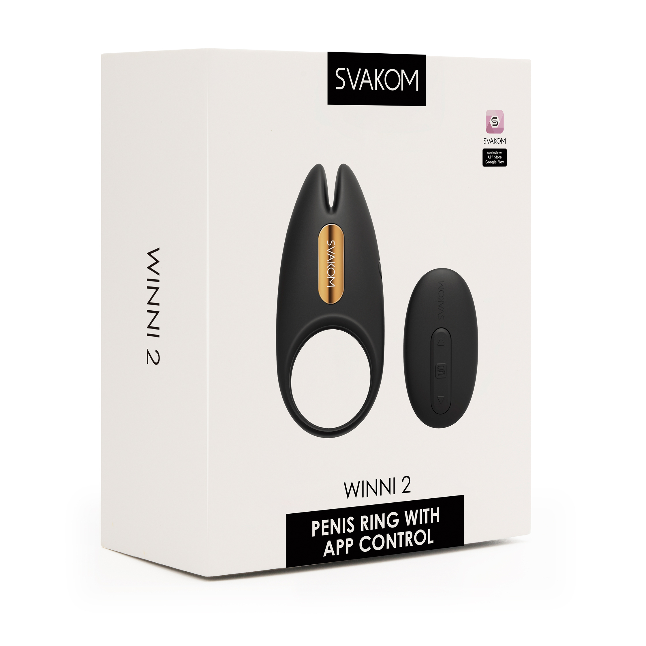 Svakom - Winni 2 App Controlled Penis Ring, Lila, main