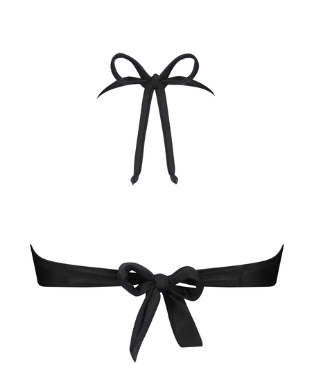 Bandåbikiniöverdel Cali, Svart