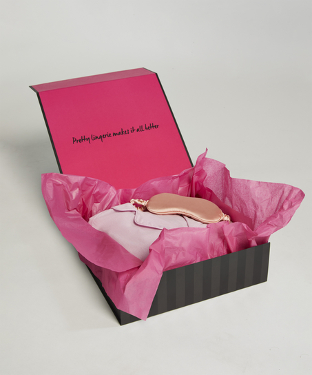 Lyxig presentask Large, Vit