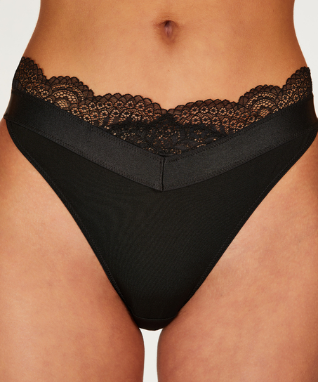 Stringtrosa Cheyenna, Svart