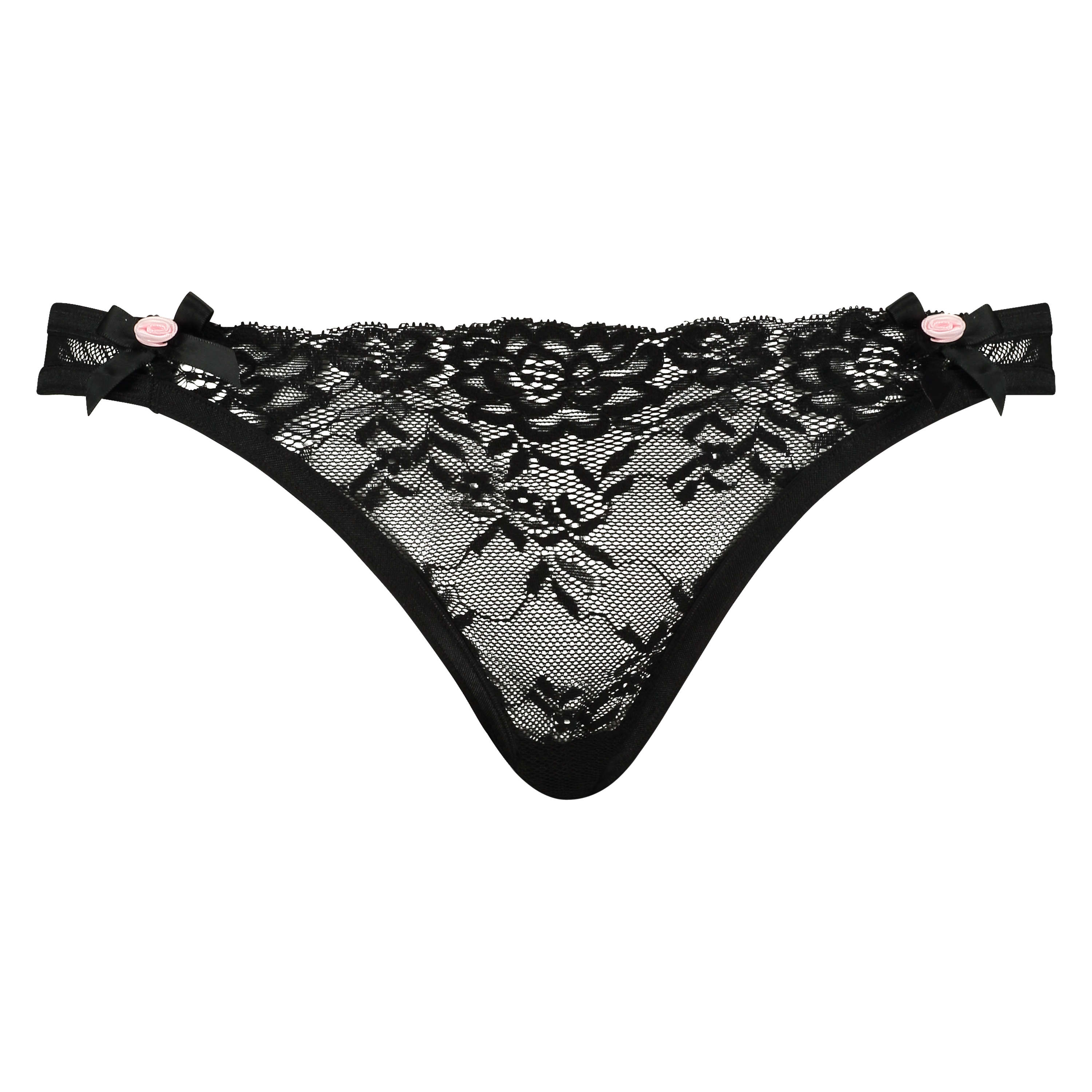 Knickers Cleo tanga, Svart, main