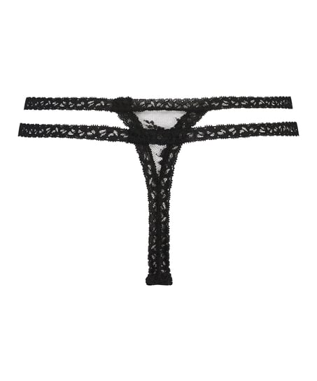 Irina stringtrosa, Svart