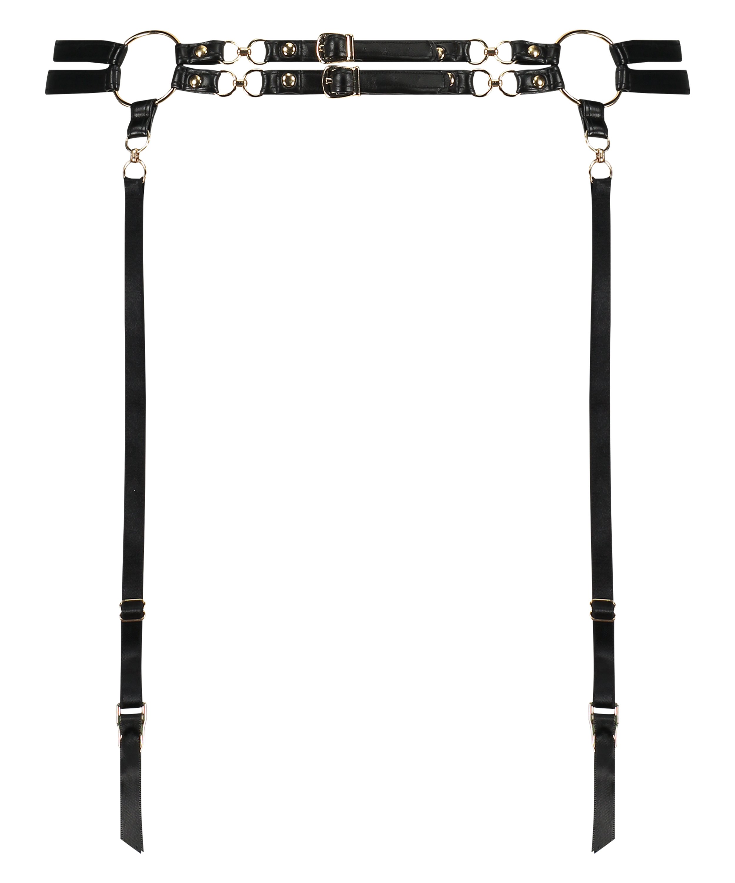 Private Faye strumpeband, Svart, main