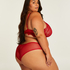Formpressad longline-bh med bygel Marilee, Röd